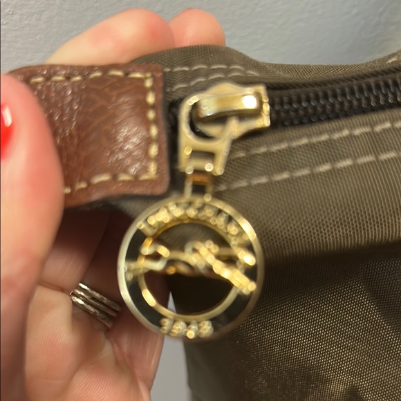 Longchamp Brown Tote with Classic Design and Leather Trim - Picture 3 of 8